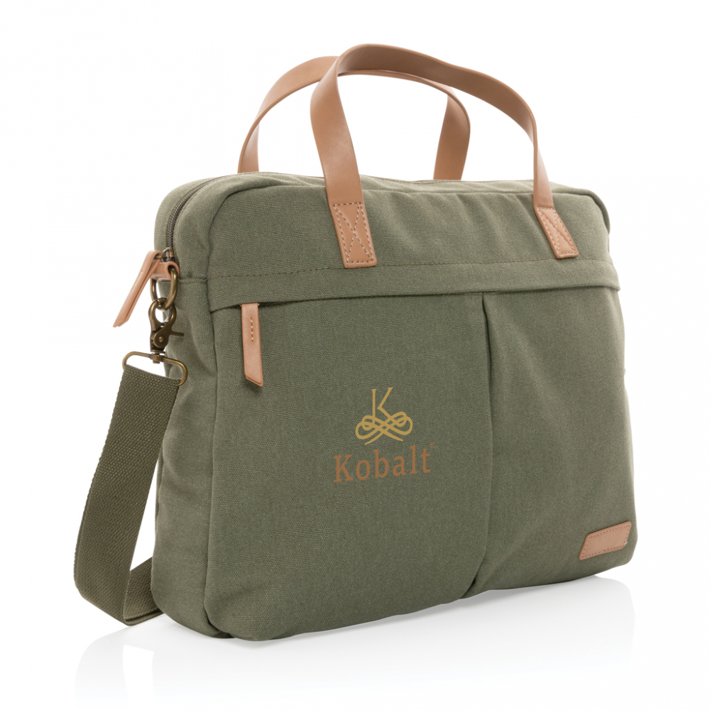 Geantă laptop din canvas 15.6” [8]
