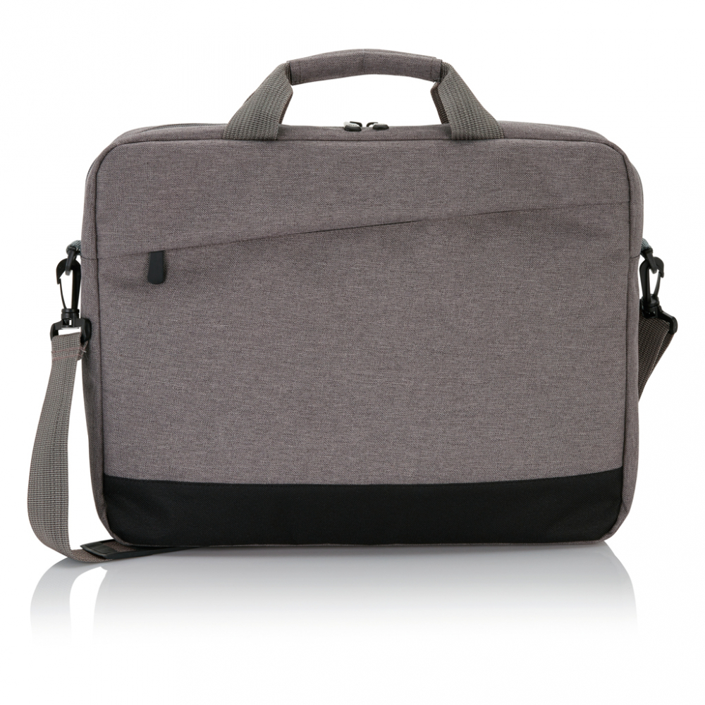 Geantă laptop din poliester duo-tone 600D, 15.6” [4]