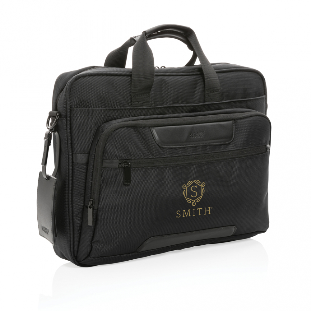 Geantă laptop Swiss Peak AWARE™, 15.6" [10]