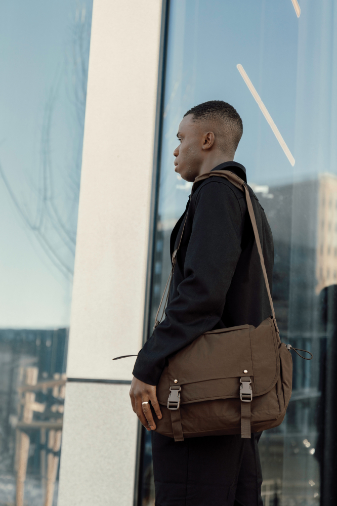 Geantă messenger Kento Urban 15,6" din nylon reciclat RCS [6]