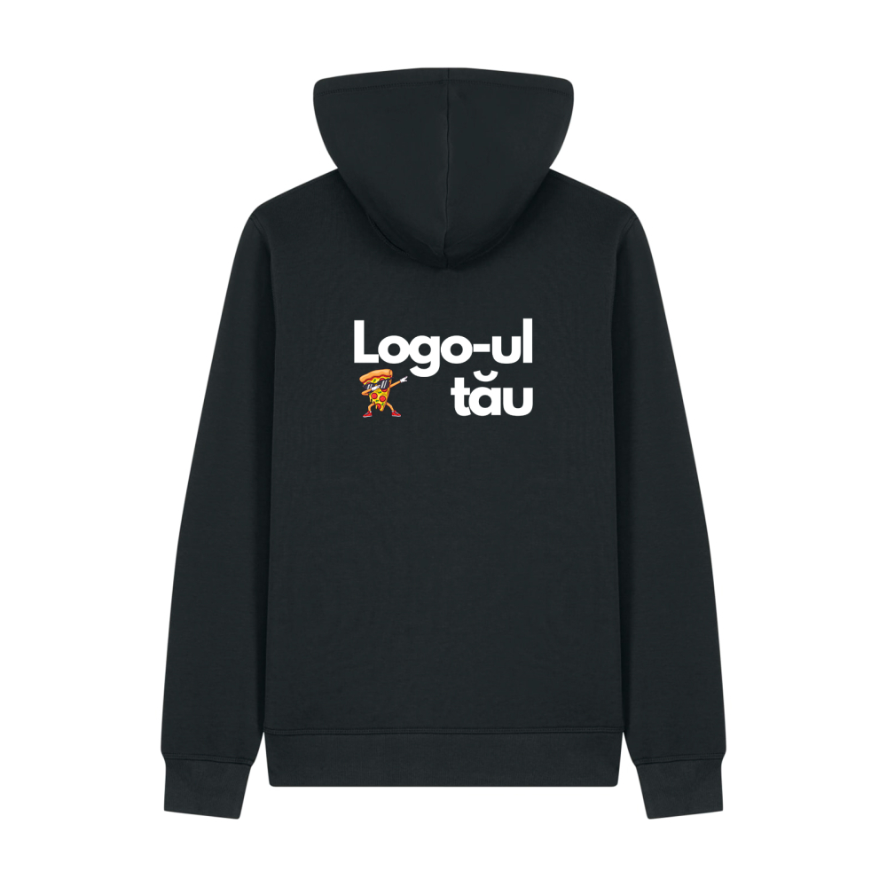 Hanorac cu fermoar personalizat, Pocket + Spate [4]