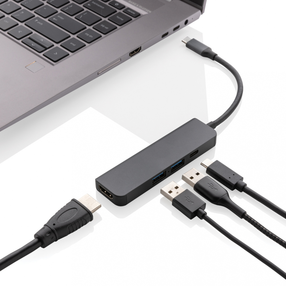 Hub multifuncțional eco - HDMI 4K și conector dual [3]