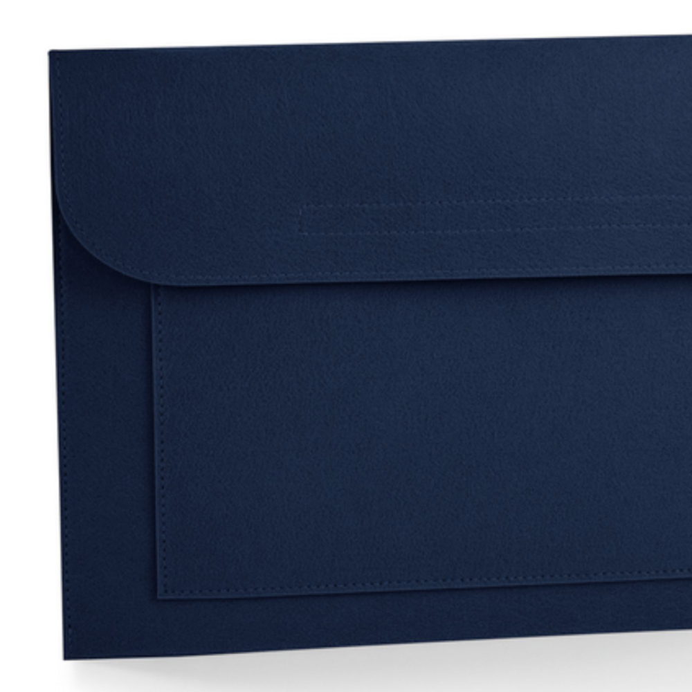 Husa de laptop Felt, compatibila cu Apple MacBook Air, MacBook Pro Touch Bar, 15.6" Inch si documente A4, Ronic, 41,5 x 28 cm, navy [2]