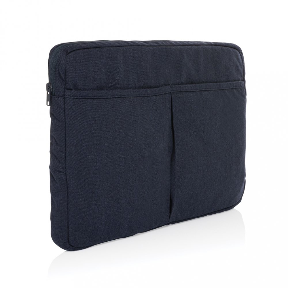Husă laptop Laluka AWARE™ 15.6" din bumbac reciclat [2]