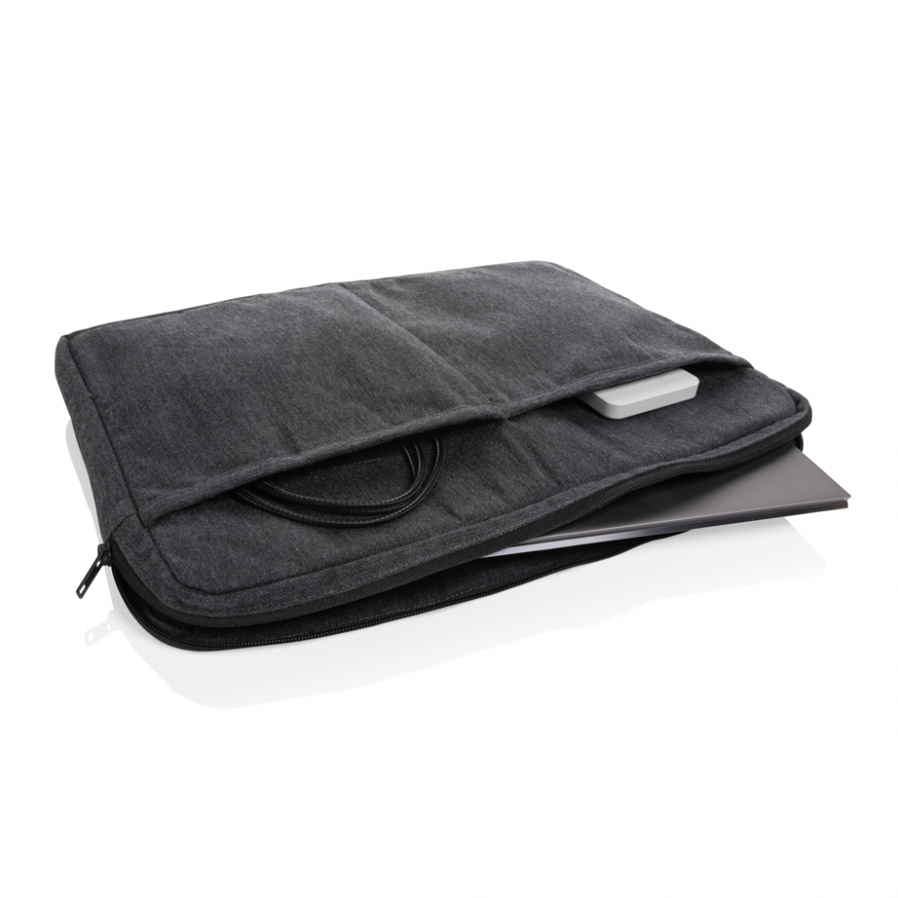 Husă laptop Laluka AWARE™ 15.6" din bumbac reciclat [3]