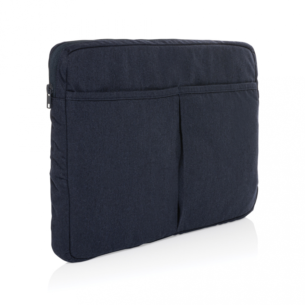 Husă laptop Laluka AWARE™ 15.6" din bumbac reciclat [1]