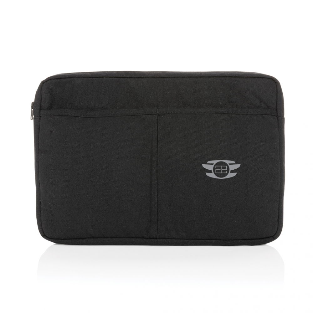 Husă laptop Laluka AWARE™ 15.6" din bumbac reciclat [6]