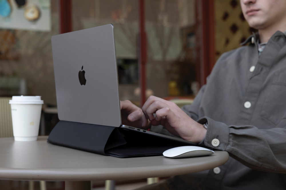 Husă pentru laptop cu suport integrat, 14" [10]