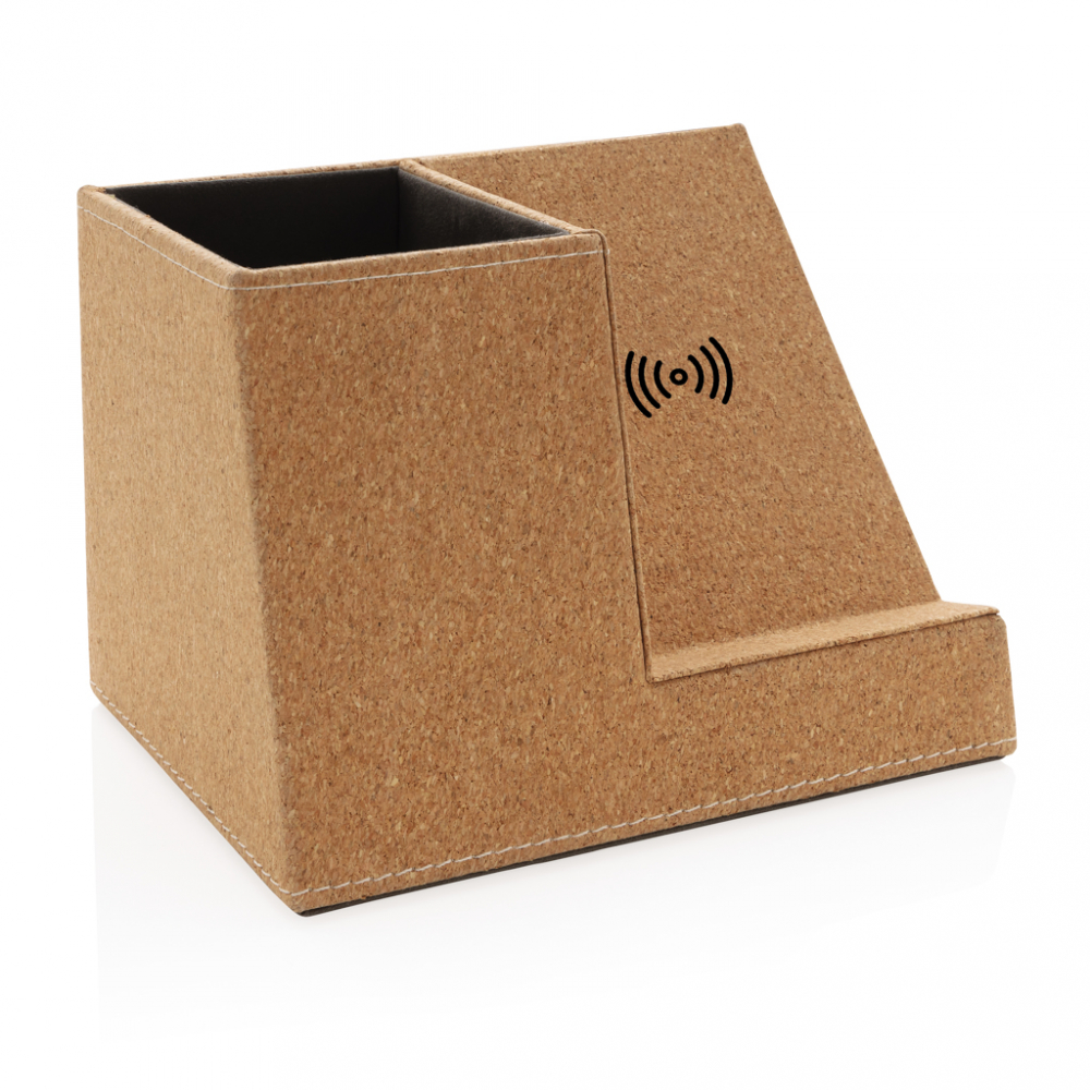 Încărcător wireless 5W cu suport de pixuri [2]