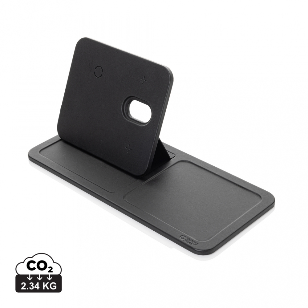 Încărcător wireless de lux 3-în-1 pliabil cu tavă pentru birou [1]