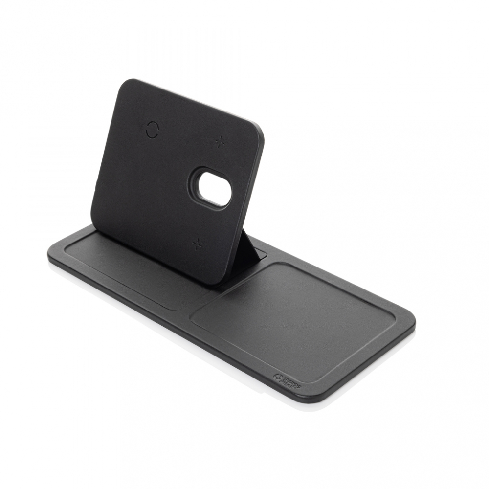 Încărcător wireless de lux 3-în-1 pliabil cu tavă pentru birou [2]