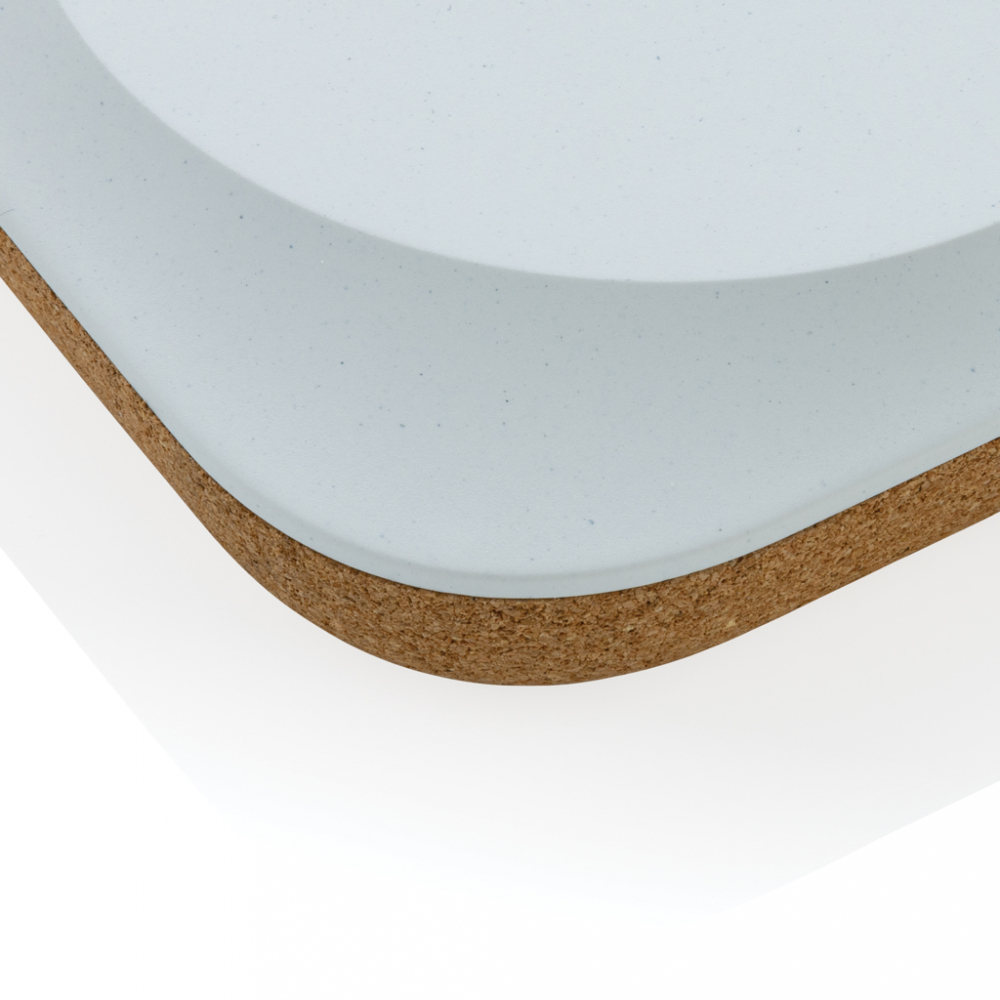Încărcător wireless eco 10W cu design elegant din plută [5]