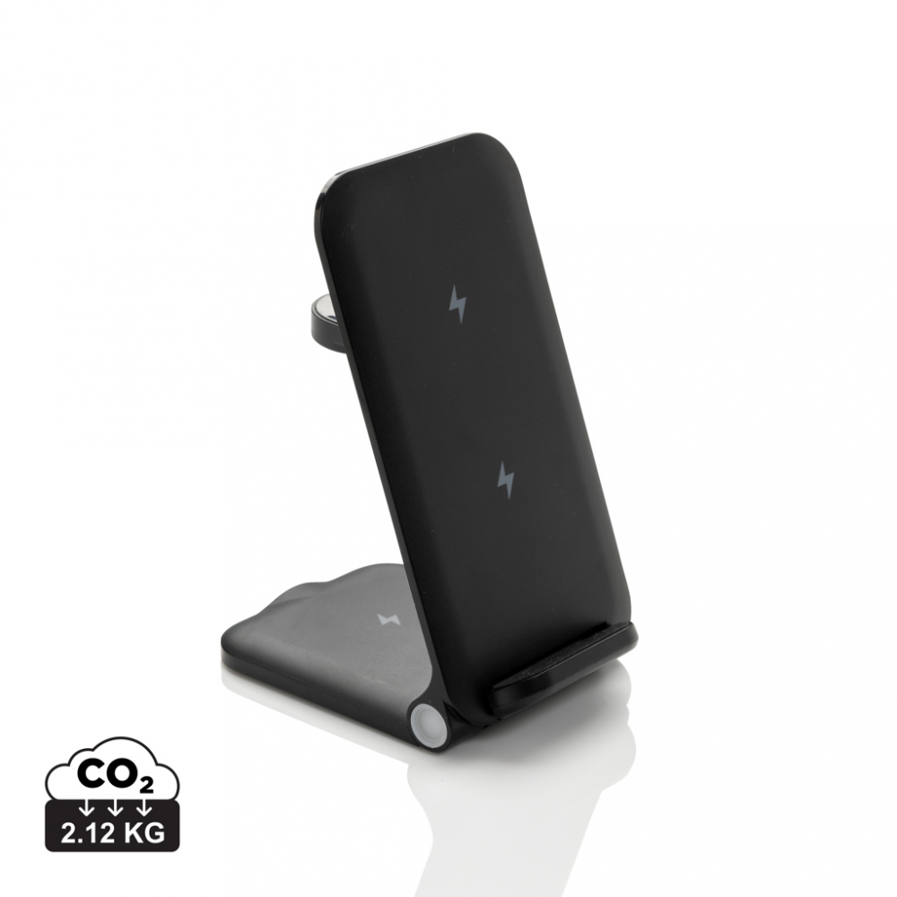 Încărcător wireless eco 3-în-1 pliabil – 15W [1]