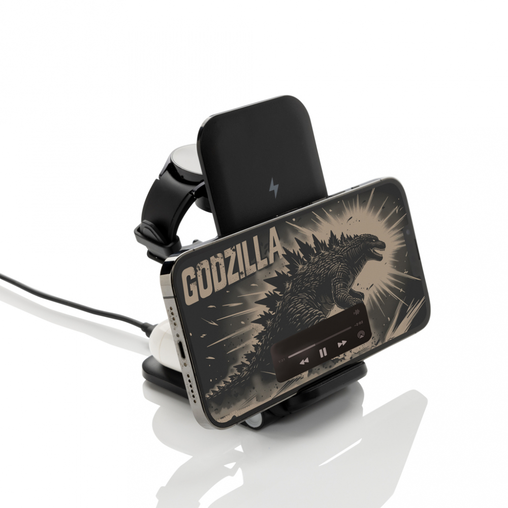 Încărcător wireless eco 3-în-1 pliabil – 15W [3]