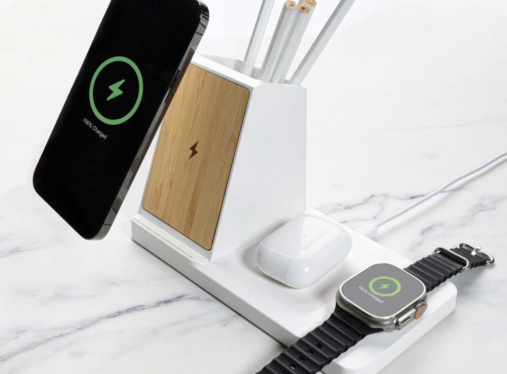 Încărcător wireless eco 3-în-1 ultra-rapid 15W [9]