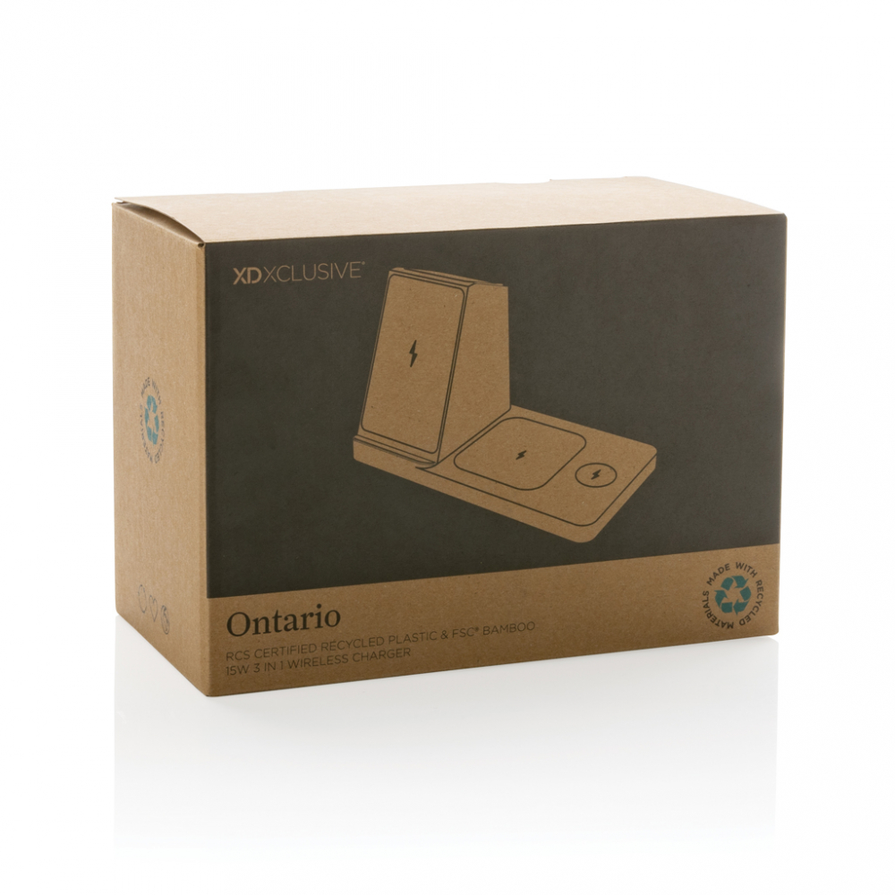 Încărcător wireless eco 3-în-1 ultra-rapid 15W [12]