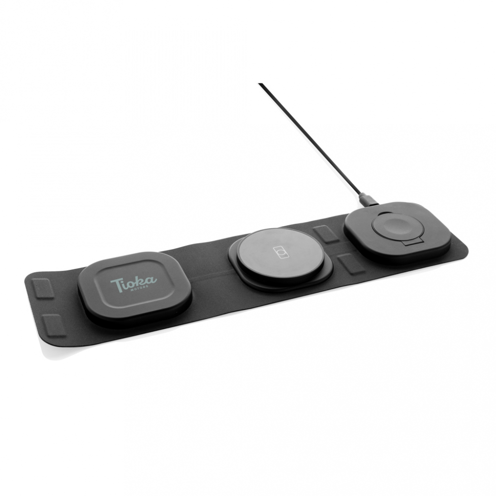Încărcător wireless eco de lux 3-în-1 pliabil – 15W [12]