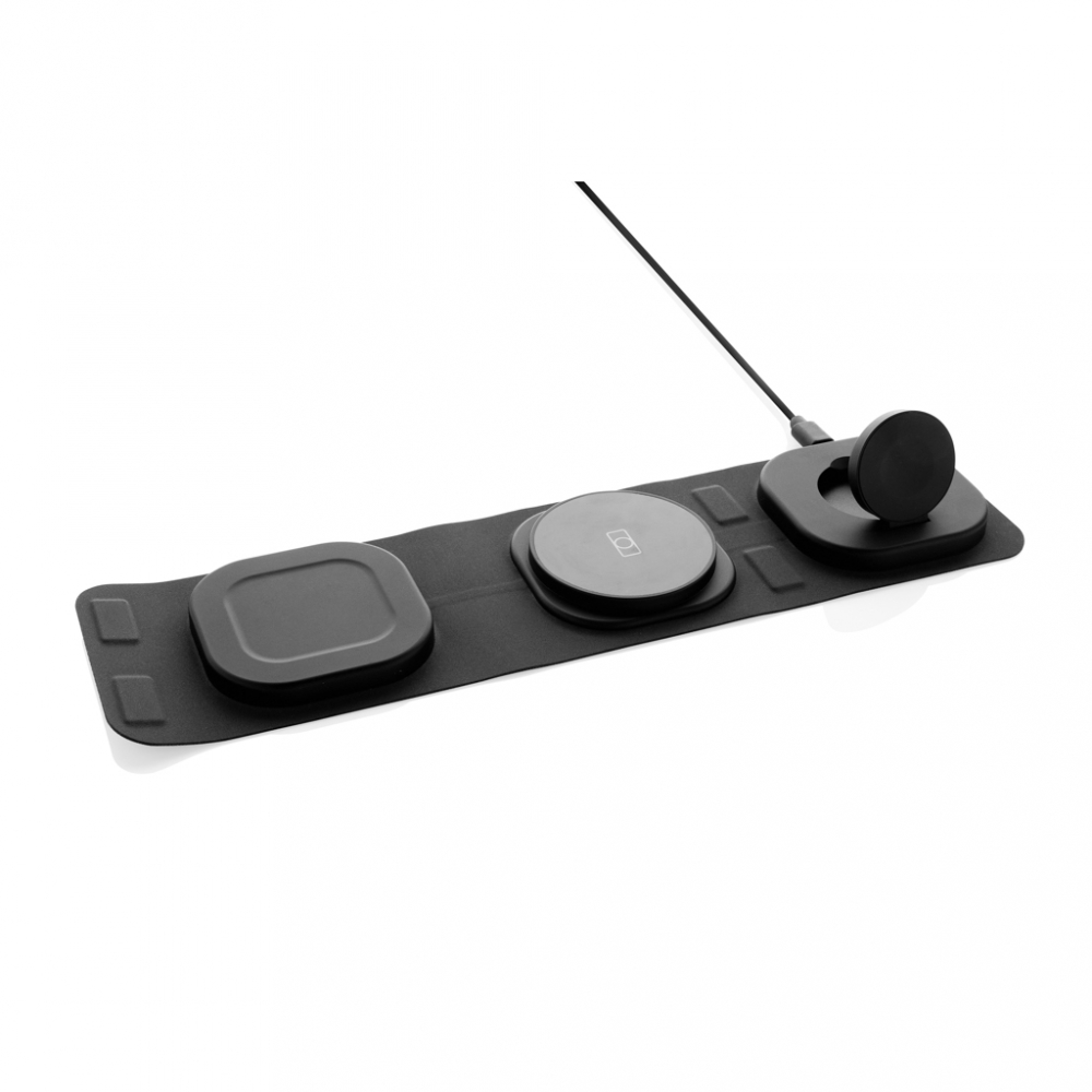 Încărcător wireless eco de lux 3-în-1 pliabil – 15W [7]