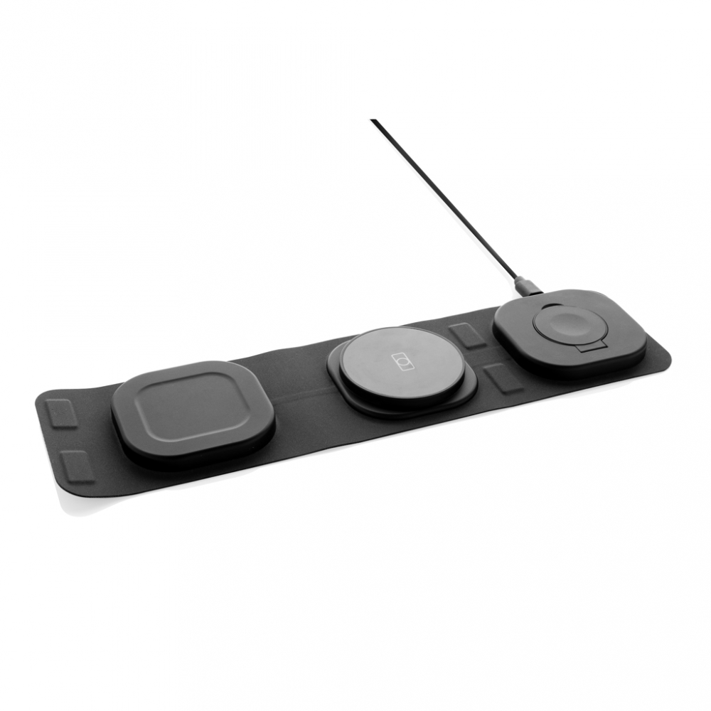 Încărcător wireless eco de lux 3-în-1 pliabil – 15W [2]