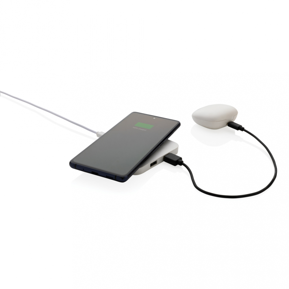 Încărcător wireless eco rapid 10W cu două porturi USB [3]