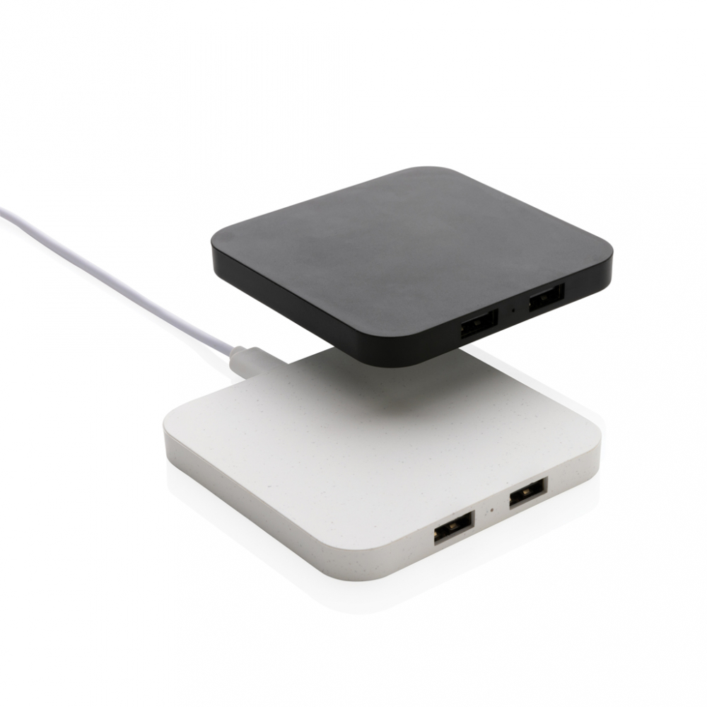 Încărcător wireless eco rapid 10W cu două porturi USB [6]