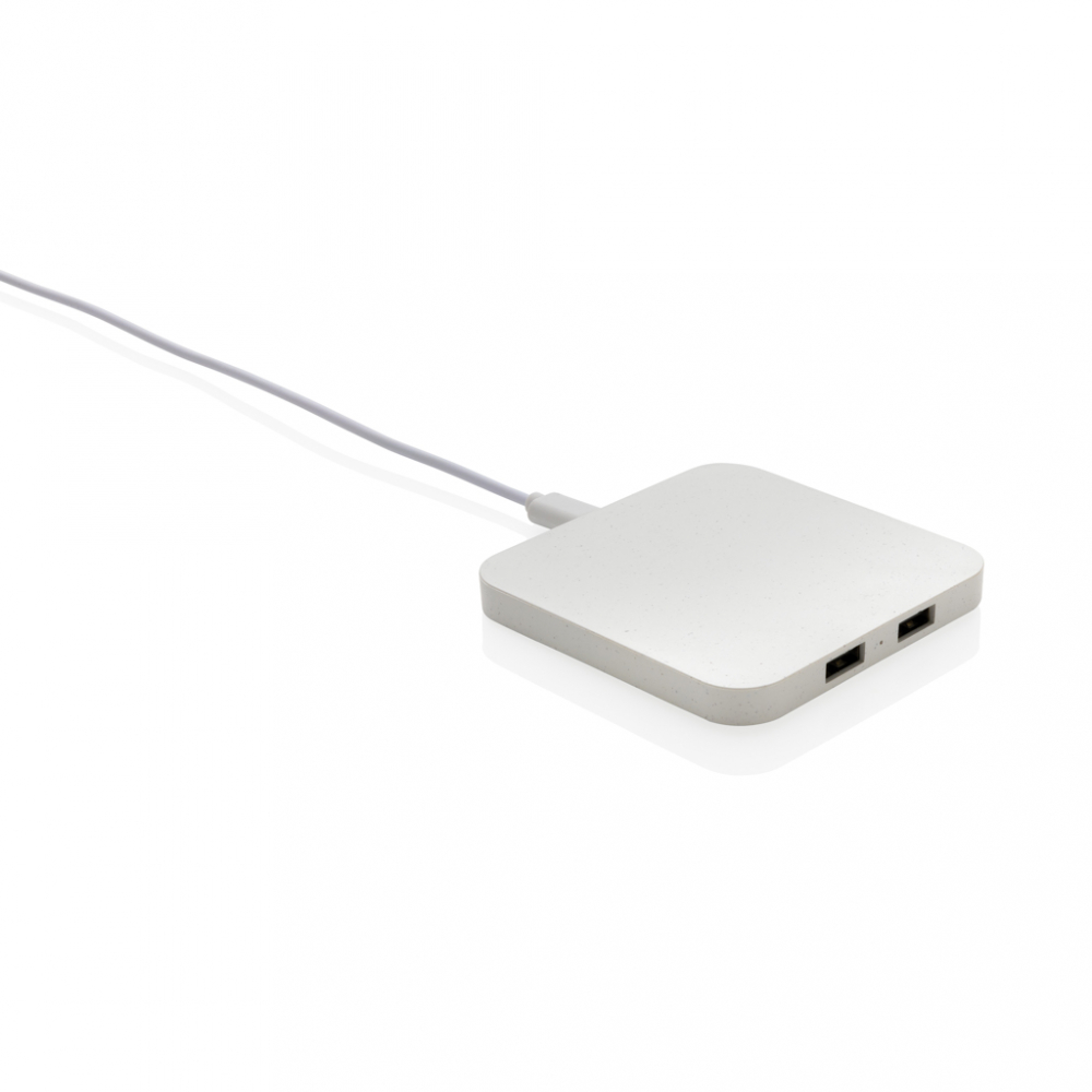 Încărcător wireless eco rapid 10W cu două porturi USB [2]