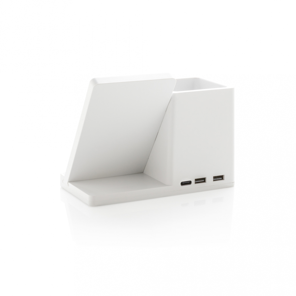 Încărcător wireless eco rapid 10W cu suport pentru pixuri [7]