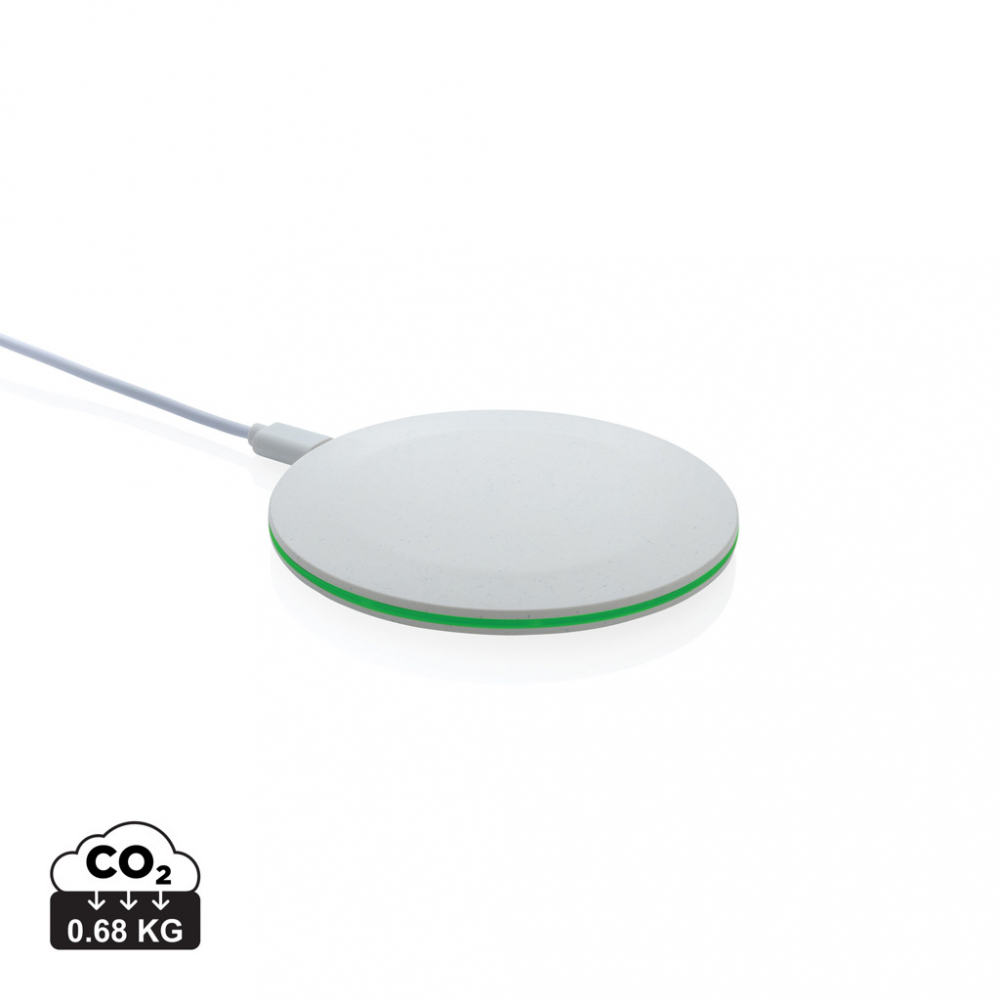 Încărcător wireless eco ultra-rapid 15W din ABS reciclat [1]