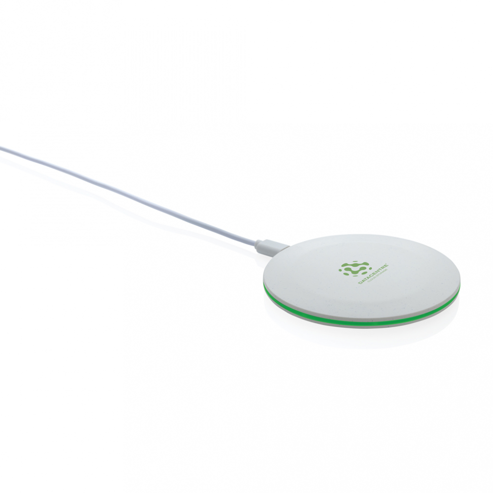 Încărcător wireless eco ultra-rapid 15W din ABS reciclat [7]