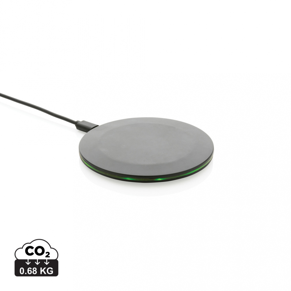 Încărcător wireless eco ultra-rapid 15W din ABS reciclat [1]