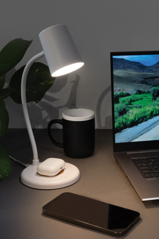 Încărcător wireless ultra-rapid 15W cu lampă de birou integrată [14]