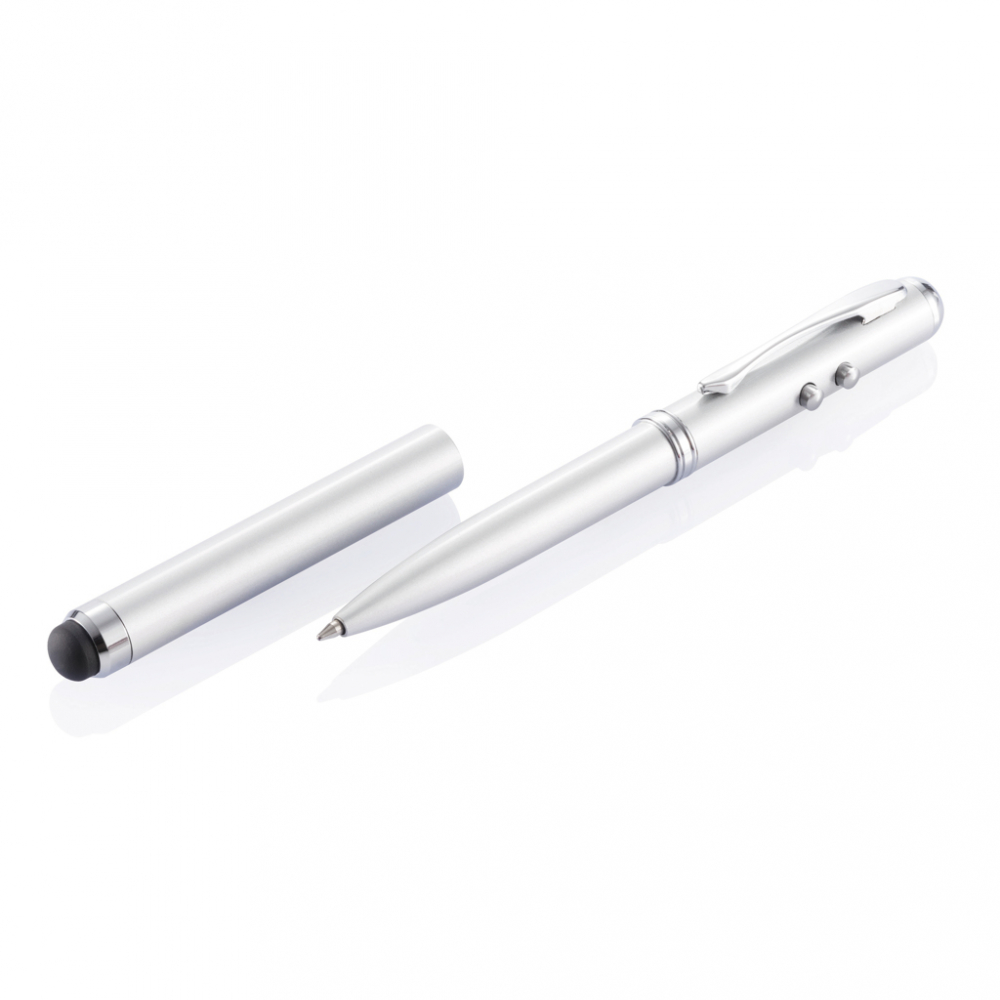 Instrument 4-în-1 din alamă – Pix, Stylus, Pointer Laser și Lanternă [6]