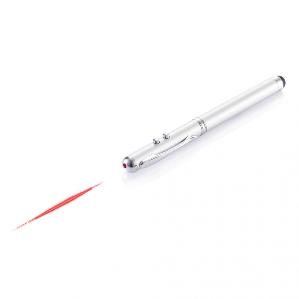Instrument 4-în-1 din alamă – Pix, Stylus, Pointer Laser și Lanternă [5]