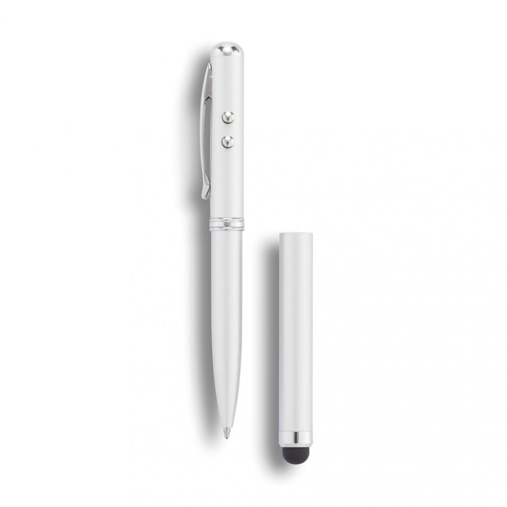 Instrument 4-în-1 din alamă – Pix, Stylus, Pointer Laser și Lanternă [4]