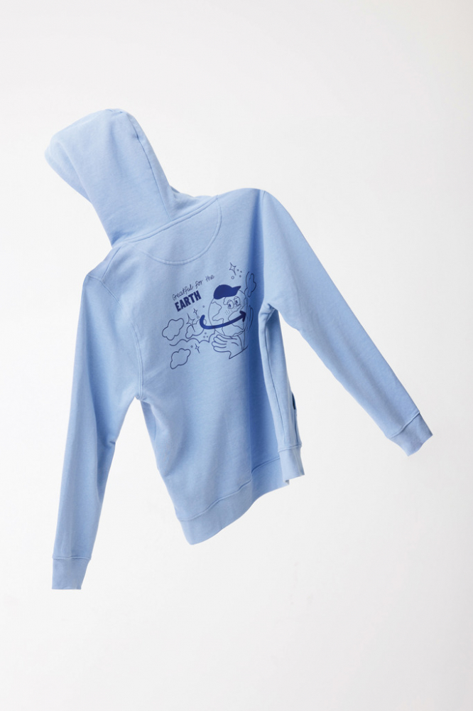 IQONIQ Rila lightweight recycled cotton hoodie [7]