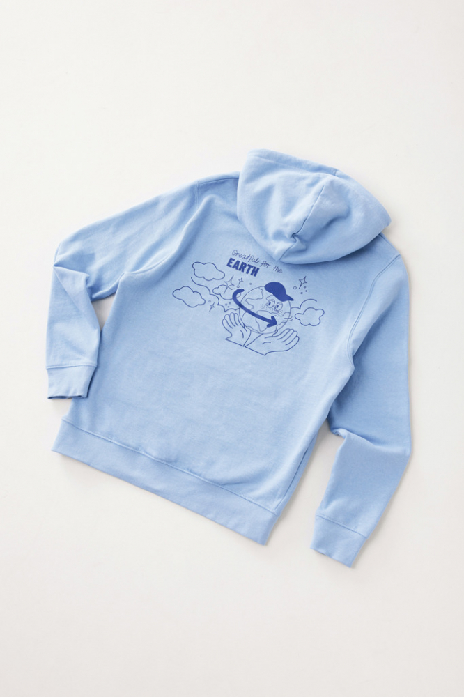 IQONIQ Rila lightweight recycled cotton hoodie [6]