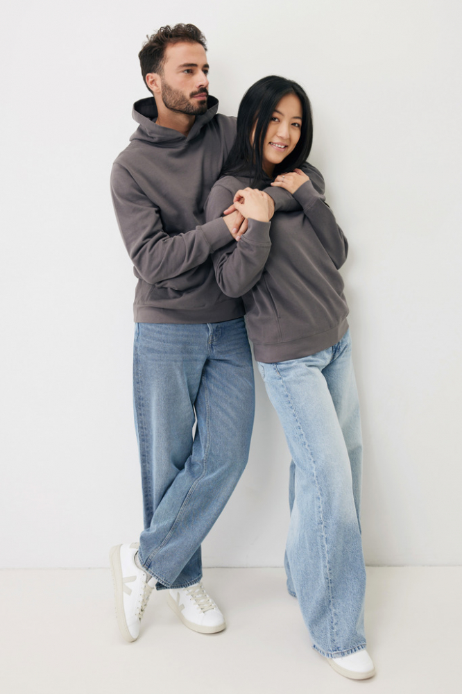 IQONIQ Yengo recycled cotton hoodie with sidepockets [6]
