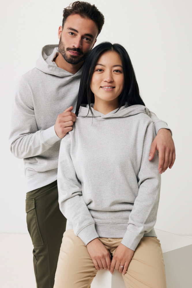 IQONIQ Yengo recycled cotton hoodie with sidepockets [5]