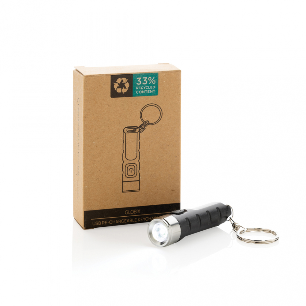 Lanternă breloc USB Globix reîncărcabilă [9]