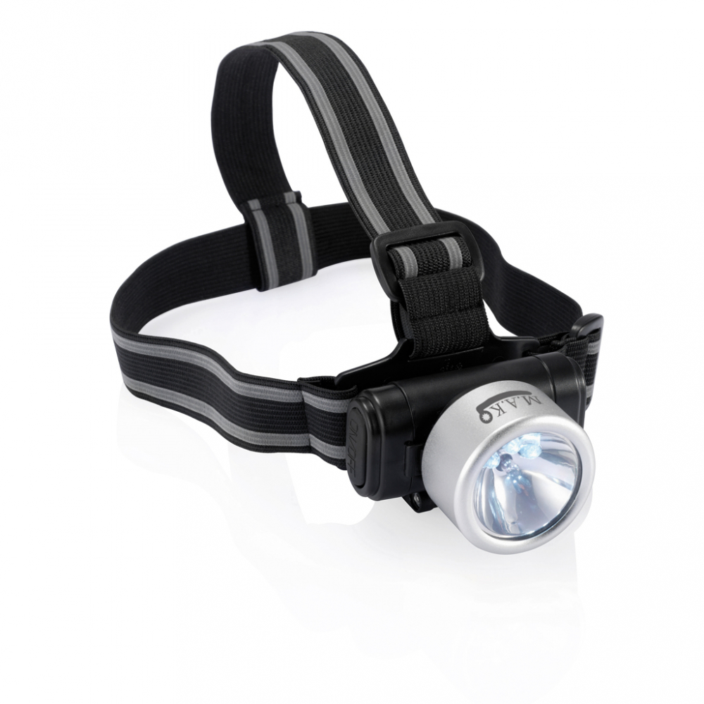Lanternă frontală cu 3 LED-uri și 1 bec krypton [5]