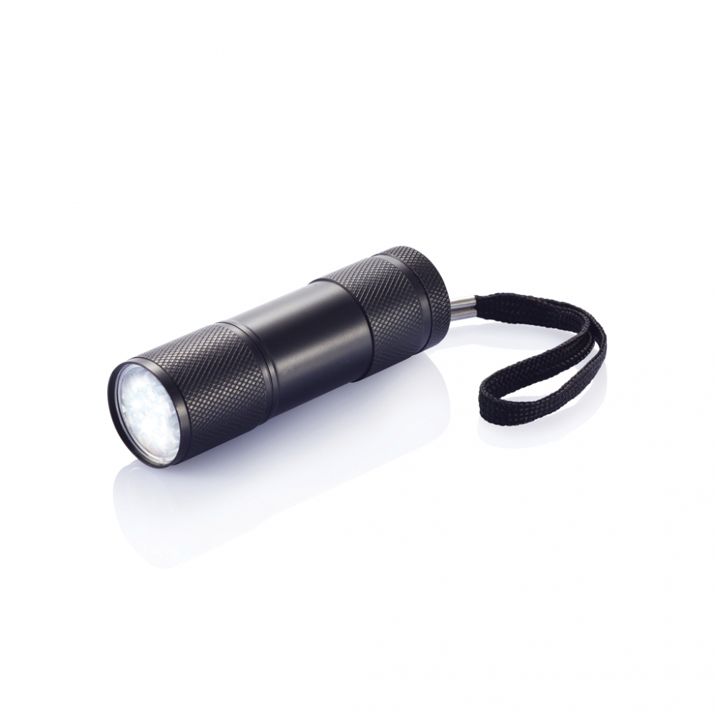 Lanterna mica din aluminiu cu 9 LED-uri albe [2]