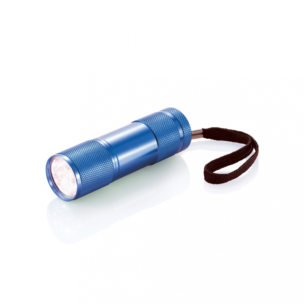 Lanterna mica din aluminiu cu 9 LED-uri albe [2]