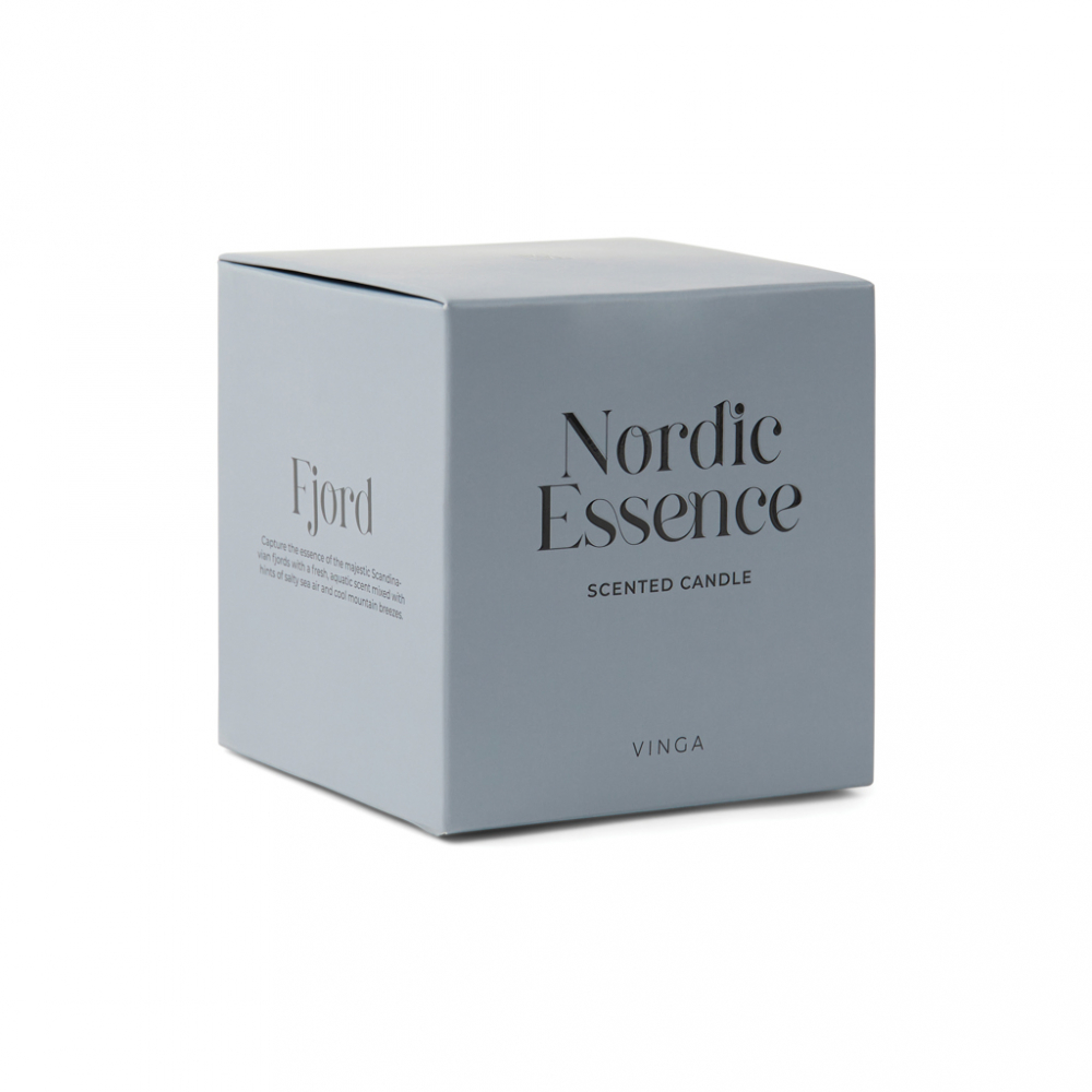 Lumânare mare cu aromă inspirată din peisajul nordic [6]
