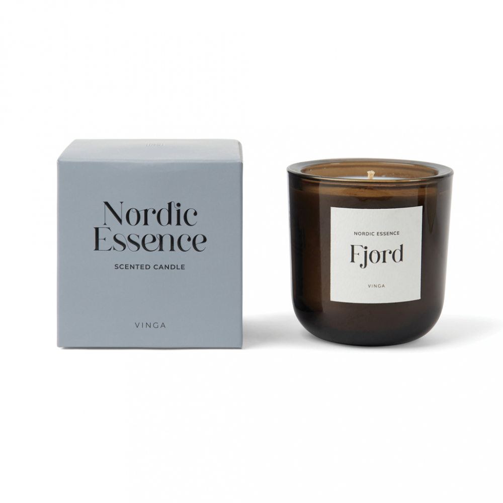 Lumânare mare cu aromă inspirată din peisajul nordic [2]
