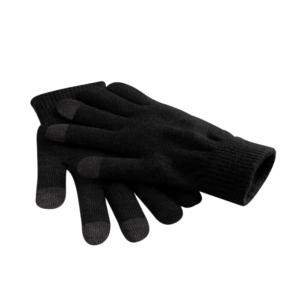 Manusi Ronic, functie touchscreen, din material acrilic, unisex, marime S/M, negru [1]