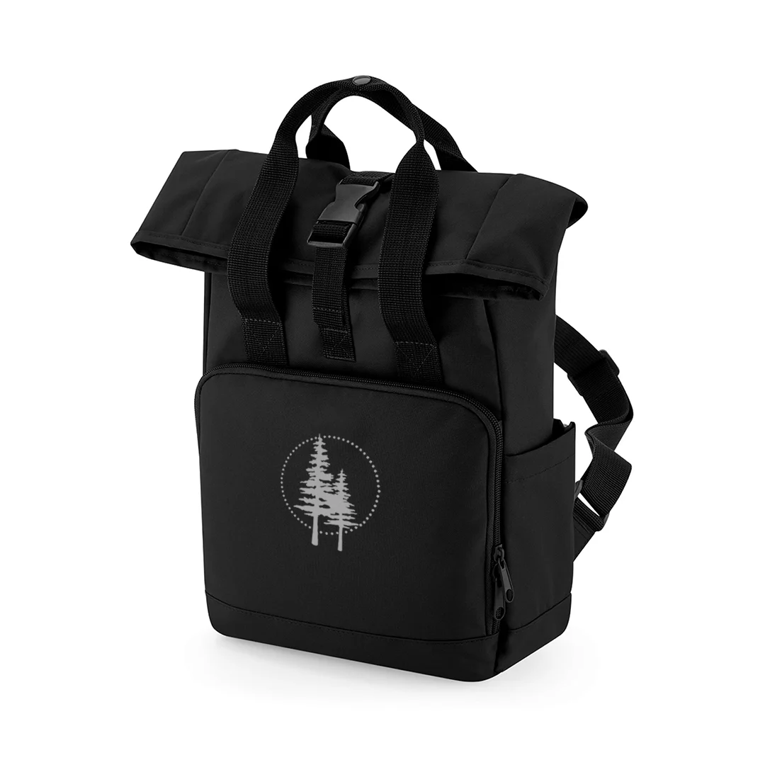 Mini rucsac roll-top din poliester reciclat [1]