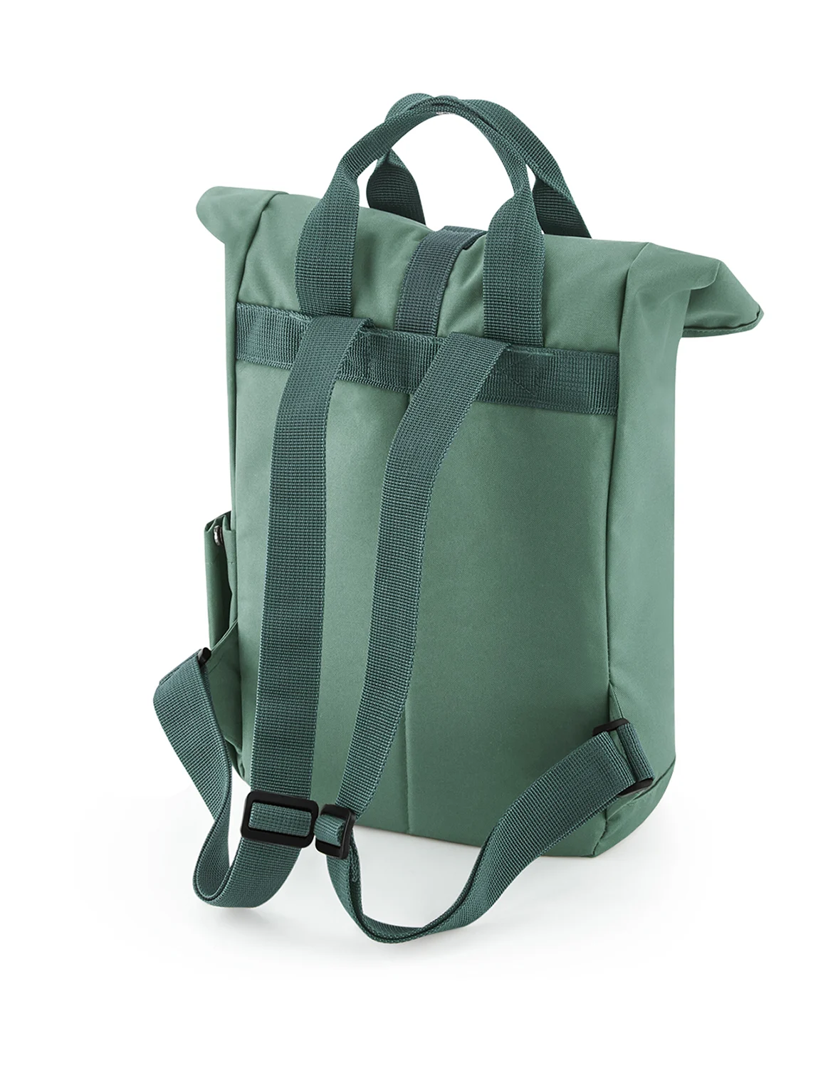 Mini rucsac roll-top din poliester reciclat [2]