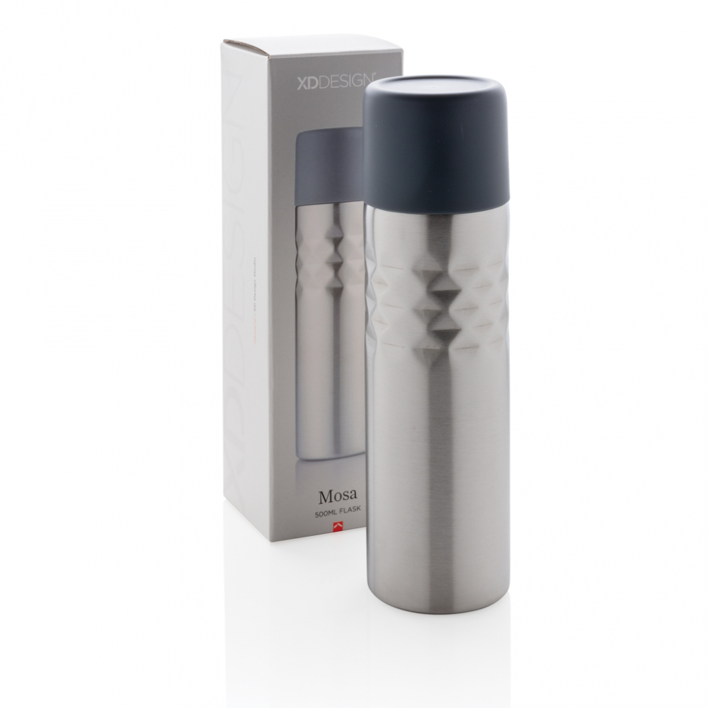 Mosa – Sticlă termo 500 ml cu perete dublu din oțel inoxidabil [12]