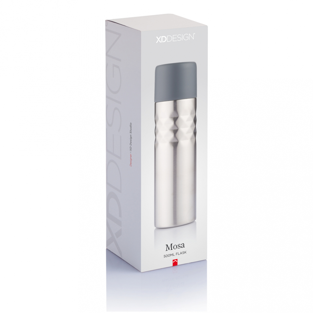 Mosa – Sticlă termo 500 ml cu perete dublu din oțel inoxidabil [13]