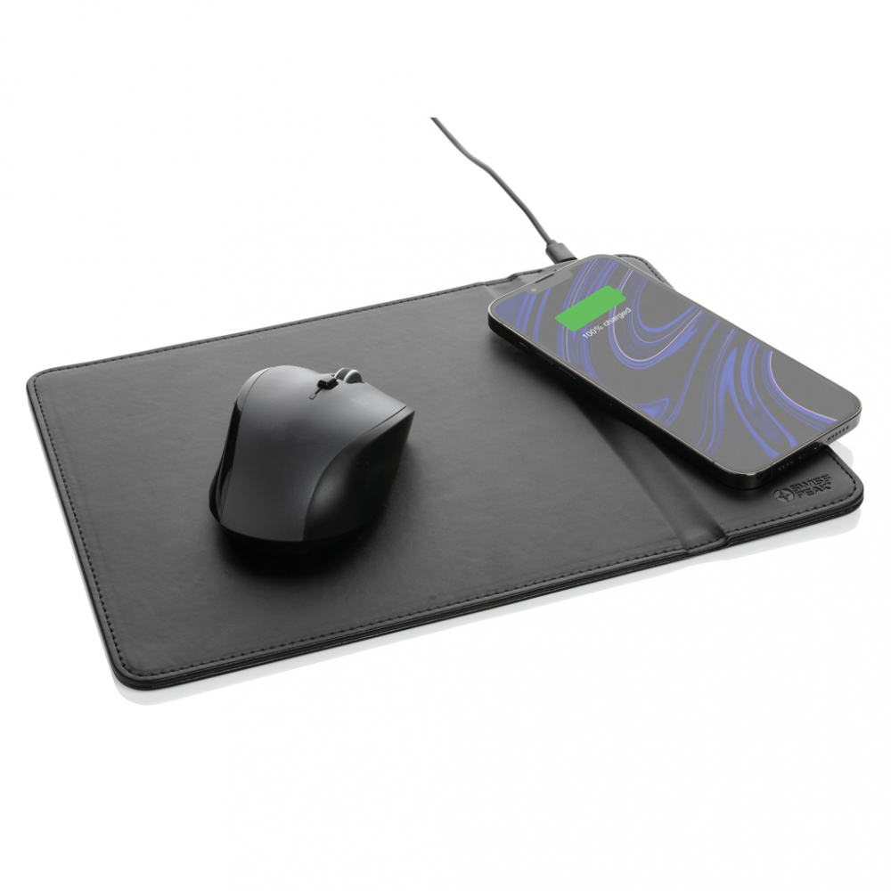 Mouse pad de lux cu încărcător wireless integrat [3]